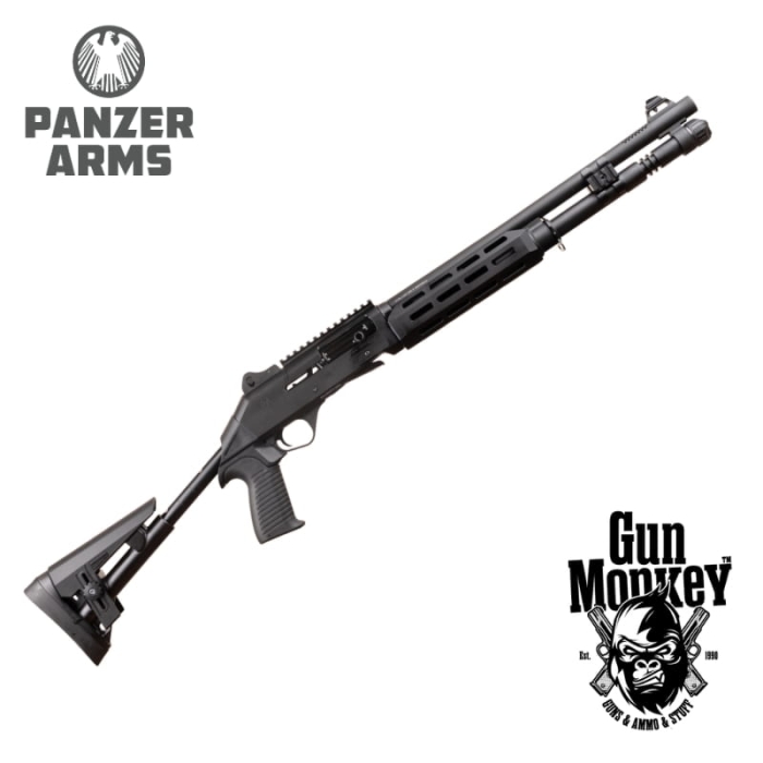 Strzelba semi-auto Panzer Arms Tactical M4 Speed PRO 18.5" kal. 12/76 (EGE-M4SP-T)