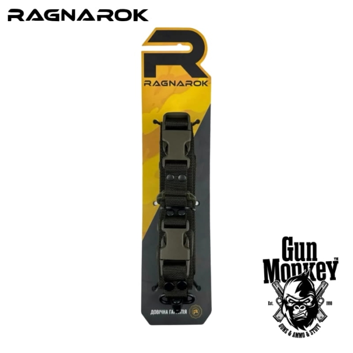 Trzypunktowy pas do broni RAGNAROK Hel Gen.II QD kol. Oliwkowy ( HEL-G2-QD-O )