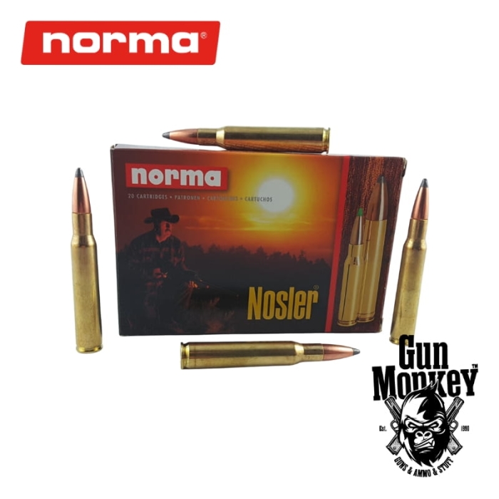 Amunicja kulowa Norma kal. .30-06 11,7g/180gr Nosler SP (1op=20szt)