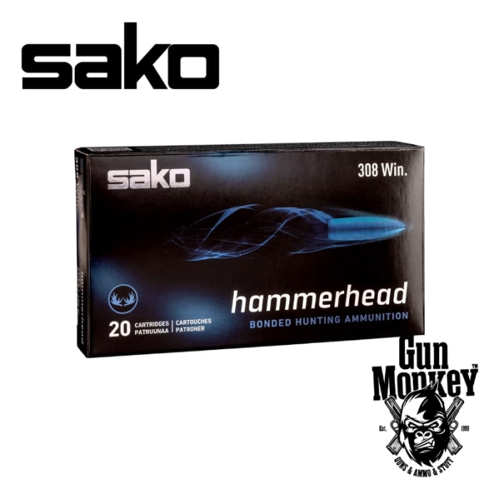 Amunicja kulowa Sako kal. .308Win 11,7g/180gr Hammerhead (1op=20szt) (256)