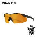 WileyX Shooting Range Kit Vapor COMM Yellow/Clear/L. Rust + Earmor M300WXJ (3553SRK)