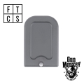 Powiększona stopka magazynka FTCS do Glock 17 +3nab. Graphite Black