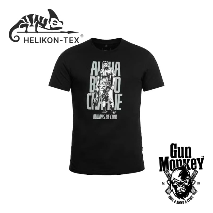 T-shirt Helikon-Tex ABC Alfa Bravo Charlie kol Czarny rozm XL (TS-ABH-CO-01-B06)