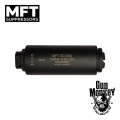 Tłumik MFT SC-556 Gen II + Flash hider R06-FH 1/2-28 Black
