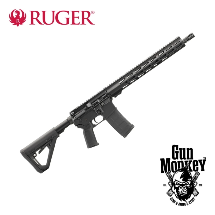 Karabin samopowtarzalny Ruger AR-15 Harrier 16.1" Magpul Black kal. 5,56x45/.223Rem (28600)