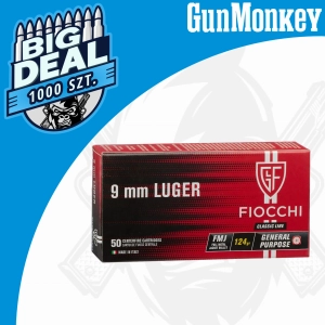 Amunicja pistoletowa Fiocchi kal. 9x19 FMJ 8g/124gr - BIG DEAL!!!