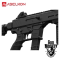 Pistolet samopowtarzalny Aselkon HAN-9 6.5" kal. 9x19 (aluminiowy szkielet) + dwa magazynki