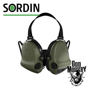 Ochronniki słuchu Sordin X2 Neckband Gel kol. Green (301006-20G)