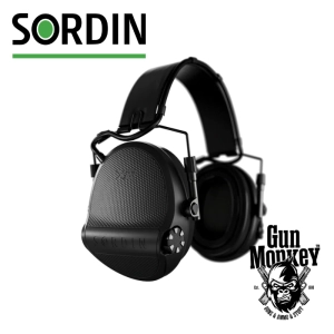 Ochronniki słuchu Sordin X2 Headband Leather Gel kol. Black (301004-10G)