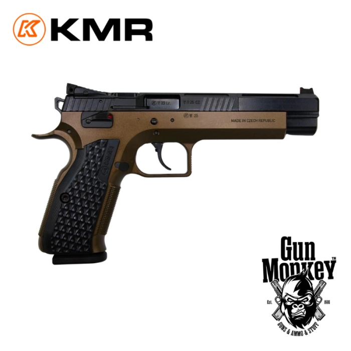 Pistolet KMR S-02 SA/DA 6" kal. .22LR kol. Brąz-Czarny (0624-05520-10001)