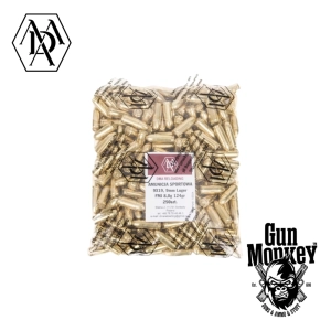 Amunicja DMA Reloading pistoletowa kal. 9x19 8g/124gr FMJ (1op=250szt) (elaborowana)