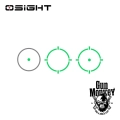 Kolimator Osight C 3MOA Green Dot 32MOA Circle kol. Black (id: 15364)