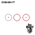 Kolimator Osight S 2MOA Red Dot 32MOA Circle Kol. Olive Green (id: 14398)