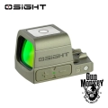 Kolimator Osight S 2MOA Red Dot 32MOA Circle Kol. Olive Green (id: 14398)