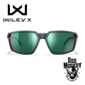 Okulary WileyX Sierra Captivate Pol Green Mirror Matte Graphite Frame (AC6SRA07)