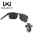 Okulary WileyX Founder Captivate Pol Blue Mirror Gloss Crystal Grey Frame (AC6FND09)