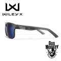 Okulary WileyX OVATION Captivate Pol Blue Mirror Gloss Crystal Dark Grey Frame (AC6OVN19)