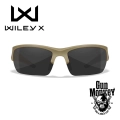 Okulary WileyX Valor 2.5 Clear/Grey/Light Rust Tan Frame (CHVAL06T)