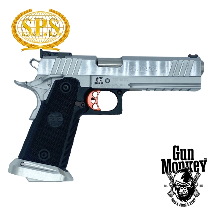 Pistolet SPS Pantera Chrome GMC Mod. 4 kal. 9x19mm