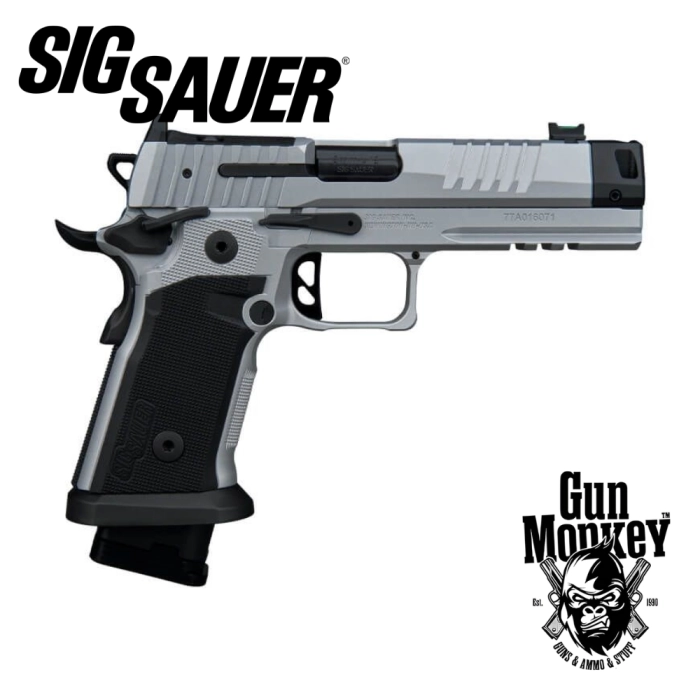 Pistolet Sig Sauer P211 GTO Quicksilver kal. 9x19 (211F-9-GTO-SILVER)