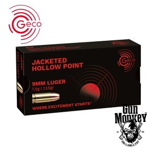 Amunicja pistoletowa GECO kal. 9x19mm 7,5g/115gr FMJ (1op = 50szt)