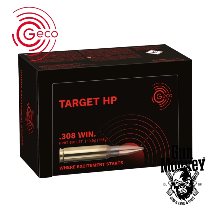 Amunicja kulowa Geco kal. .308Win. Target FMJ 9,5g (1op = 50szt)