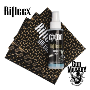 Clear Shot + ściereczka do optyki RIFLECX 100ml