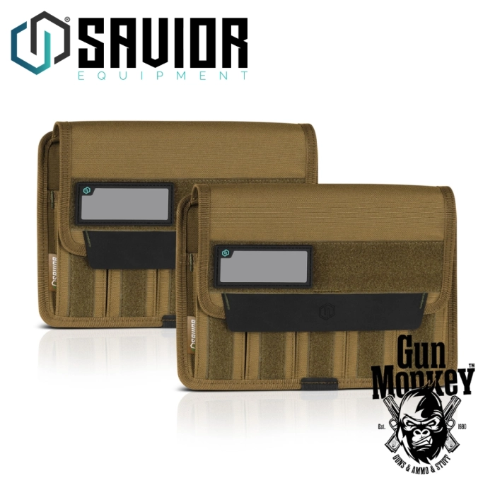 Torba na magazynki Savior Pistol Mag Pouch kol. Tan (MP-FD-PISX5-2P-TN)