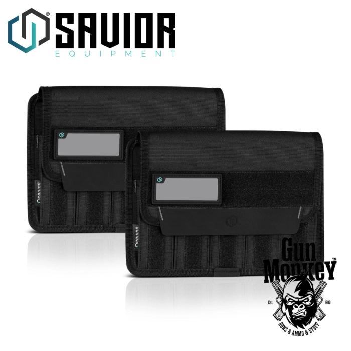 Torba na magazynki Savior Pistol Mag Pouch kol. Czarny (MP-FD-PISX5-2P-BK)