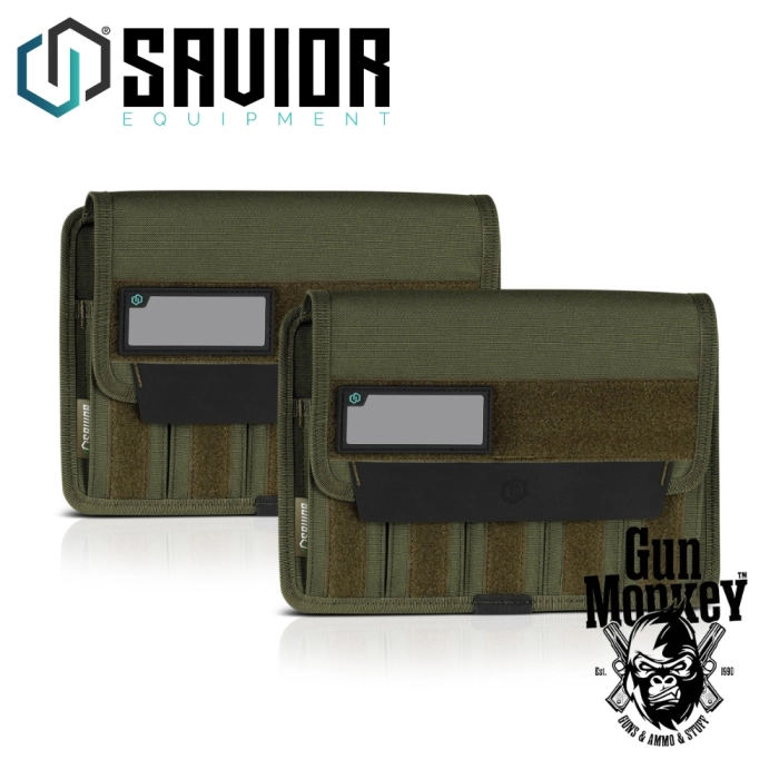 Torba na magazynki Savior Pistol Mag Pouch kol. Zielona (MP-FD-PISX5-2P-OG)