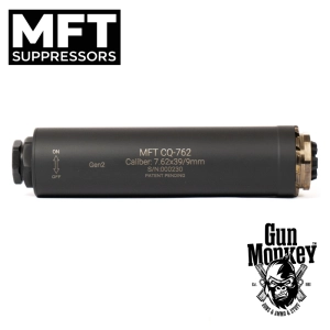 Tłumik MFT CQ-762 Gen II + Flash hider R06-FH 5/8x24 kol. Black