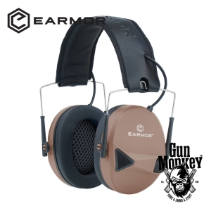  Aktywne ochronniki słuchu Earmor M30 - Coyote Brown M30-CB