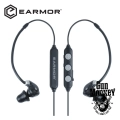 Aktywne ochronniki słuchu Earmor M200T NRR 26 dB Bluetooth 5.4 Czarne