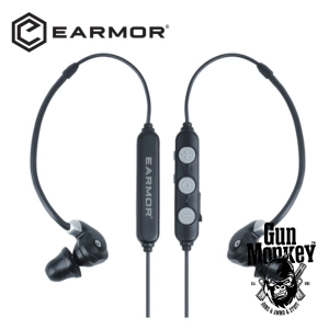 Aktywne ochronniki słuchu  Earmor M200T NRR 26 dB Bluetooth 5.4 Czarne