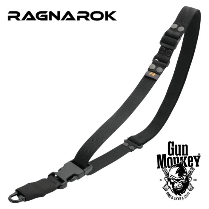 Jednopunktowy pas RAGNAROK LOKI kol. Black