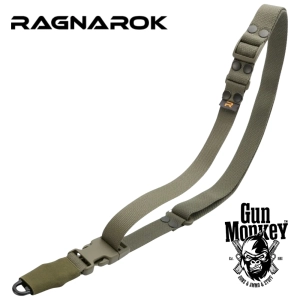 Jednopunktowy pas RAGNAROK LOKI kol. Ranger Green