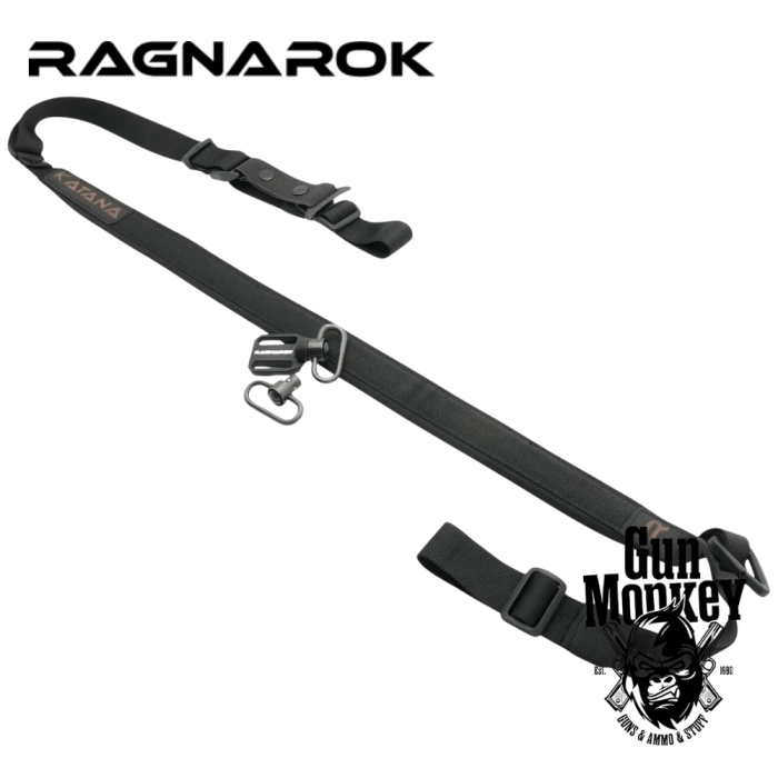 Jedno/dwupunktowe zawiesie RAGNAROK KATANA QD kol. Black (KATANA-B-QD)