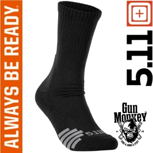 Skarpety 5.11 Duty Ready + Crew 3 Pak kol. 019 Black roz. M (10044)