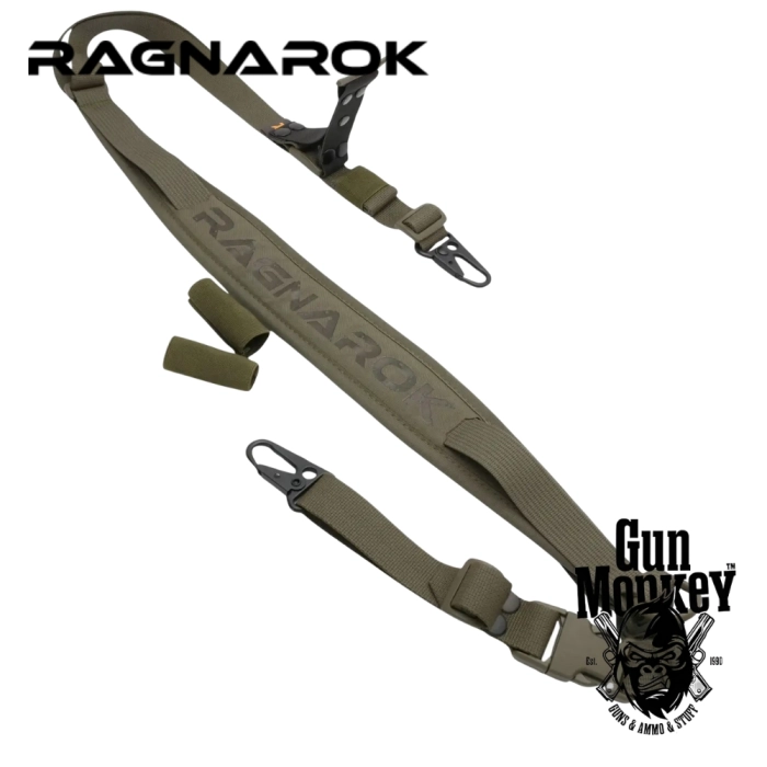 Pas do broni RAGNAROK jedno/dwupunktowy z szerokim naramiennikiem RAGNARR Gen.II kol. Ranger Green ( RAGNARR-G2-RG)
