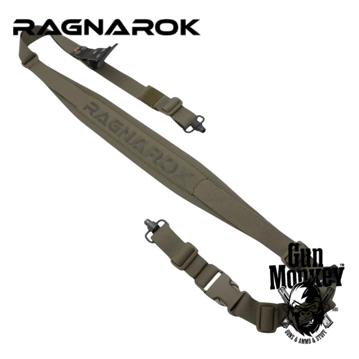 Pas do broni RAGNAROK jedno/dwupunktowy z szerokim naramiennikiem RAGNARR Gen.II QD kol. Ranger Green