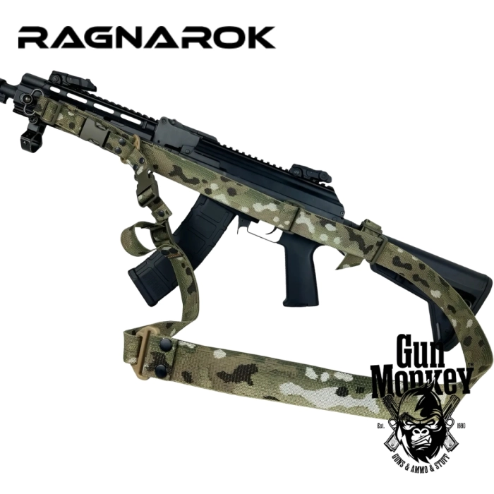 Trzypunktowy pas do broni RAGNAROK Hel Gen.II QD kol. Multicam ( HEL-G2-QD-M )