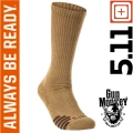 Skarpety 5.11 Duty Ready + OTC 3pak kol. 389 US DK Coyote roz. S (10045)
