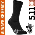 Skarpety 5.11 Duty Ready + Crew 3pak kol. 019 Black roz. S (10044)
