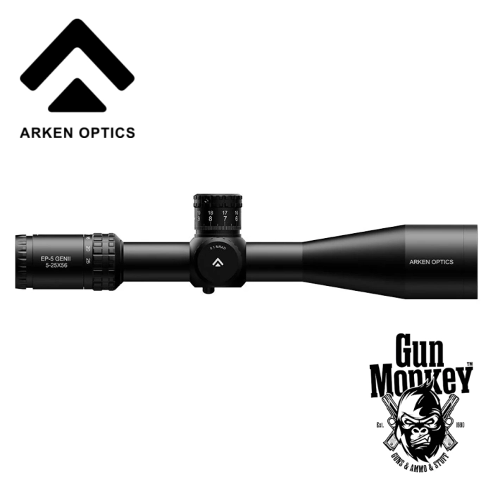 Luneta Arken Optics EP-5 Gen II 5-25x56 FFP TOR MIL (EP5GII-5251TOR)