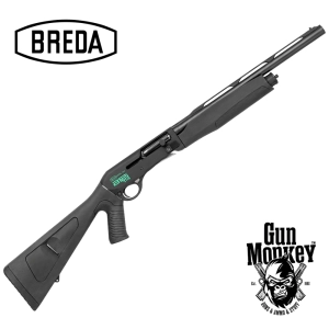 Strzelba samopowtarzalna Breda B12i T4 18.5" kal. 12/76 Black Pistol Grip (BR_B12I_00495)