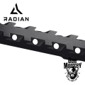 Wentylowana obustronna dźwignia przeładowania AR15/M16 Radian Raptor-SD Szara (RAD-R0561)