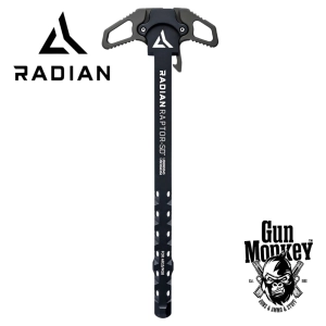 Wentylowana obustronna dźwignia przeładowania AR15/M16 Radian Raptor-SD Szara (RAD-R0561)
