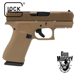 Pistolet Glock 43X Coyote MOS kal. 9x19 (18101)