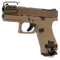 Pistolet Glock 43X Coyote MOS kal. 9x19 (18101)
