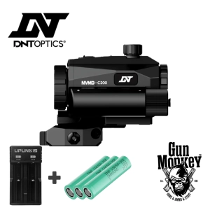 Wielofunkcyjne urządzenie noktowizyjne DNT NVMD-C200 Red Dot, luneta wolnostojąca + nasadka pow. 1-6x (NVMD-C200-QDS150)